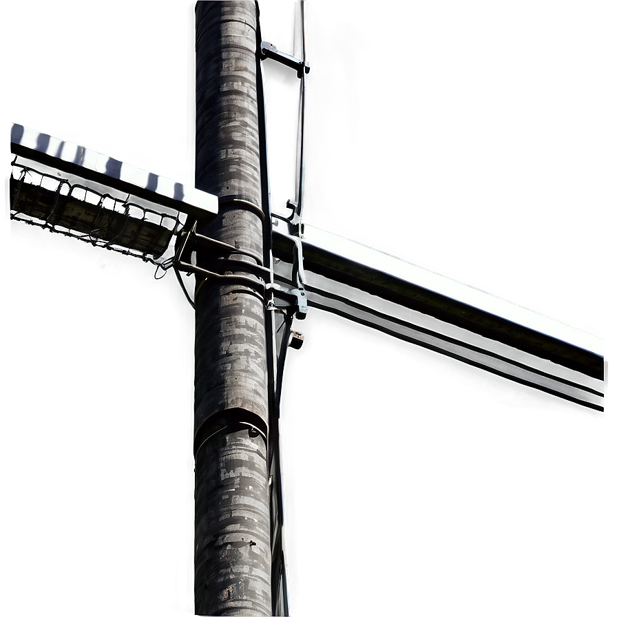 Utility Pole With Antenna Png Uah PNG image