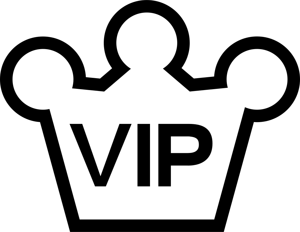 V I P Crown Icon PNG image