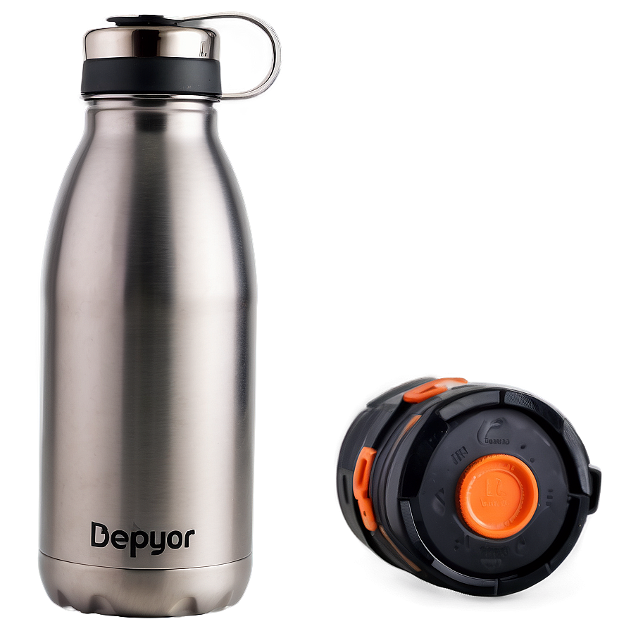 Vacuum Insulated Water Bottle Png Qby PNG image