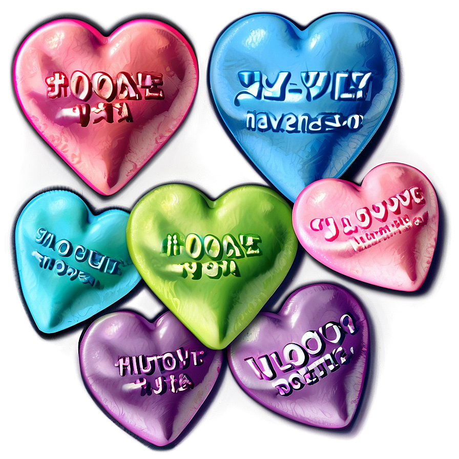 Valentine Conversation Hearts Png 43 PNG image