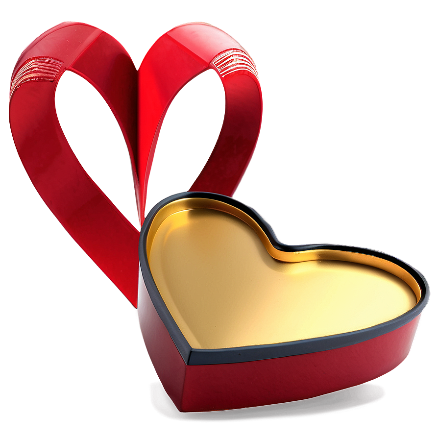 Valentine Heart Gift Png 84 PNG image