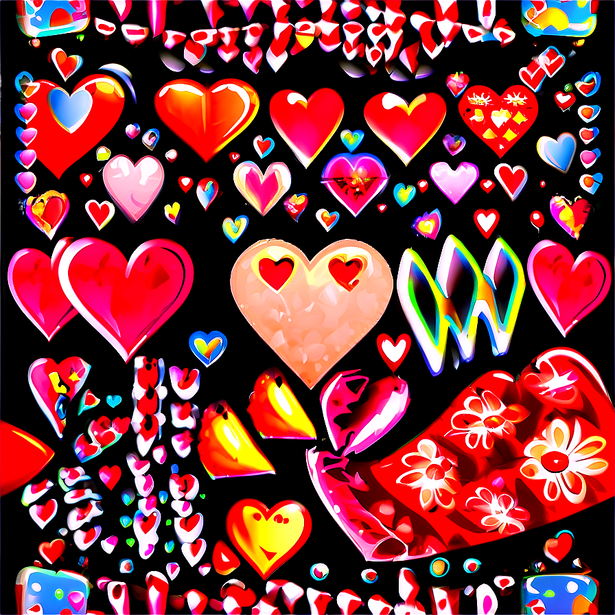 Valentine Pattern Png 93 PNG image