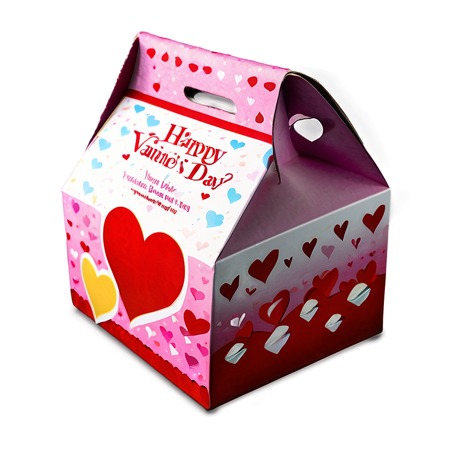 Valentine's Day Happy Meal Box Png Egi33 PNG image