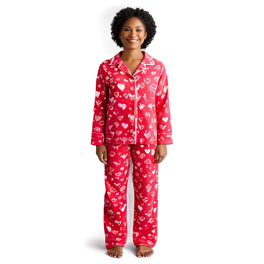 Valentine's Day Pajamas Png Mcb PNG image