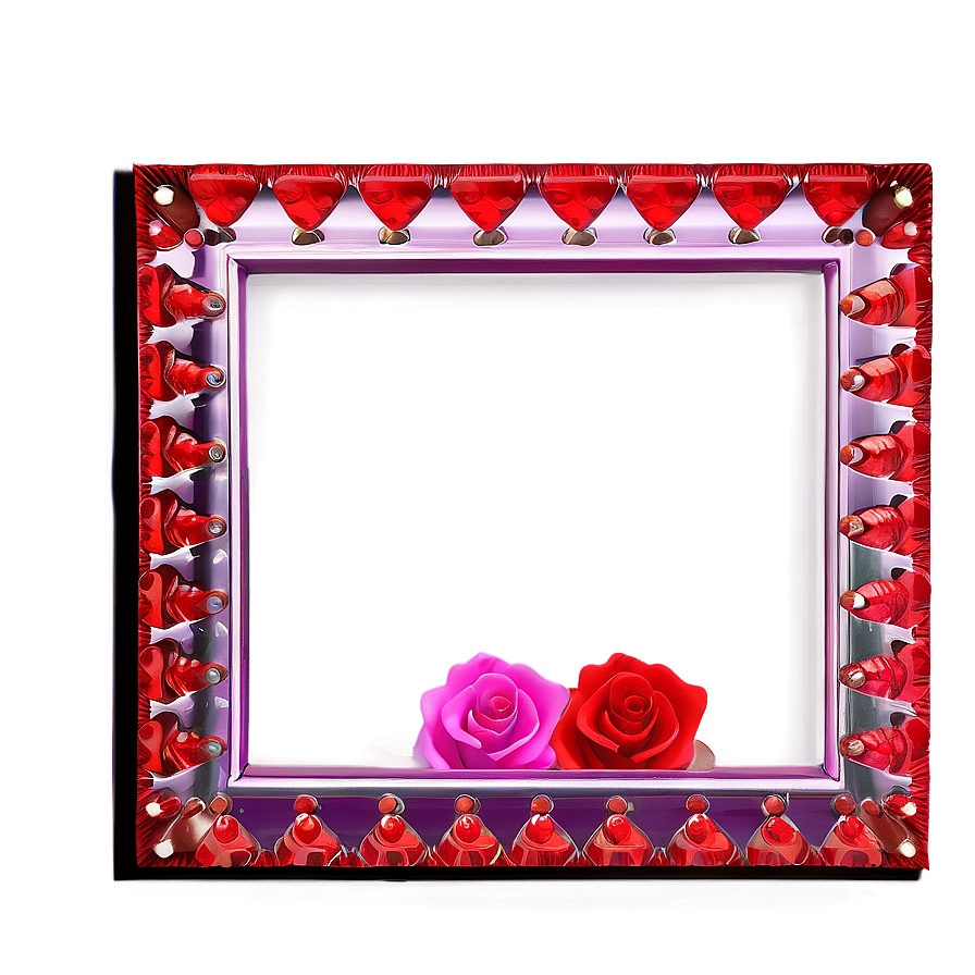 Valentine's Day Photo Border Png Bgh PNG image