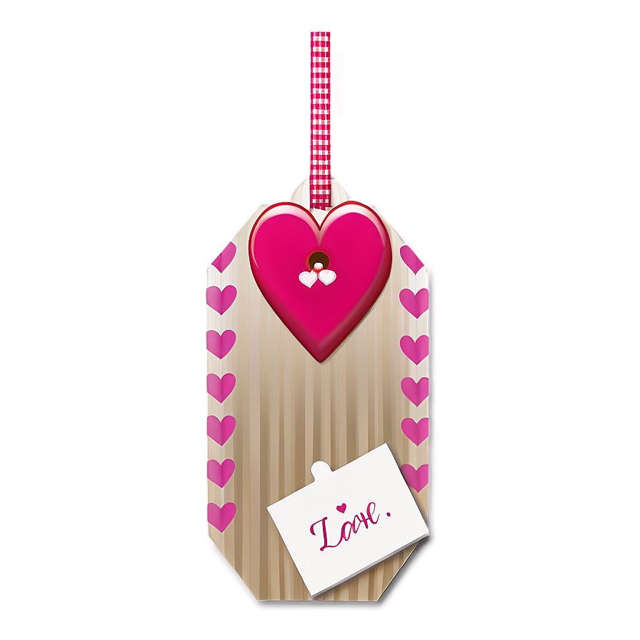 Valentine's Day Tag Png 06122024 PNG image