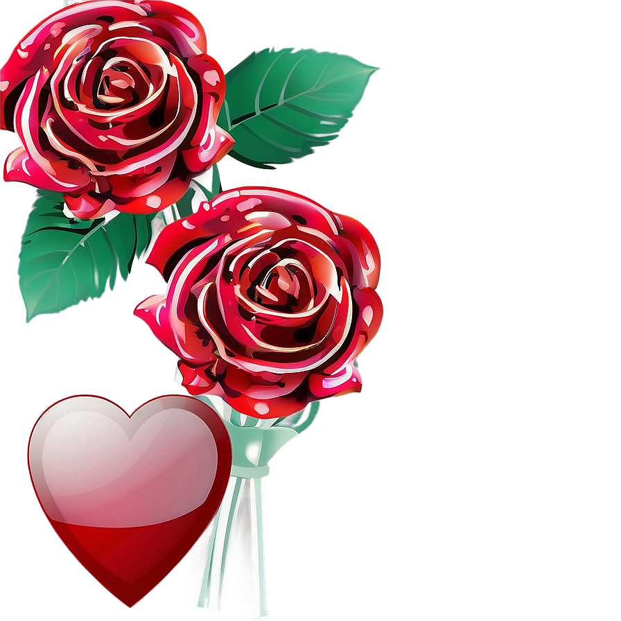 Valentines Day Bouquet Png 11 PNG image