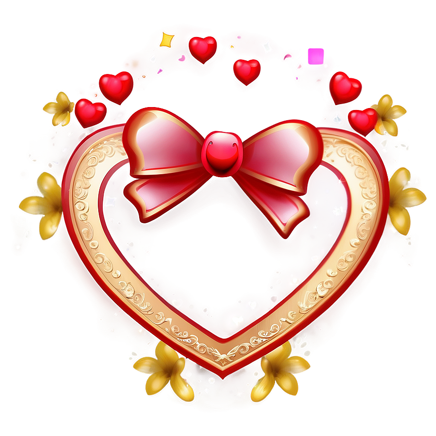 Valentines Day Heart Png Jbf PNG image