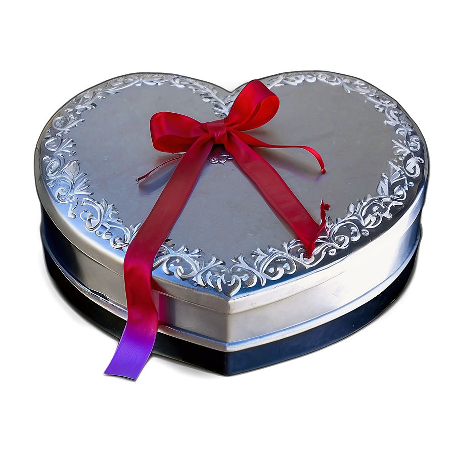 Valentines Day Heart Shaped Box Png Txk76 PNG image