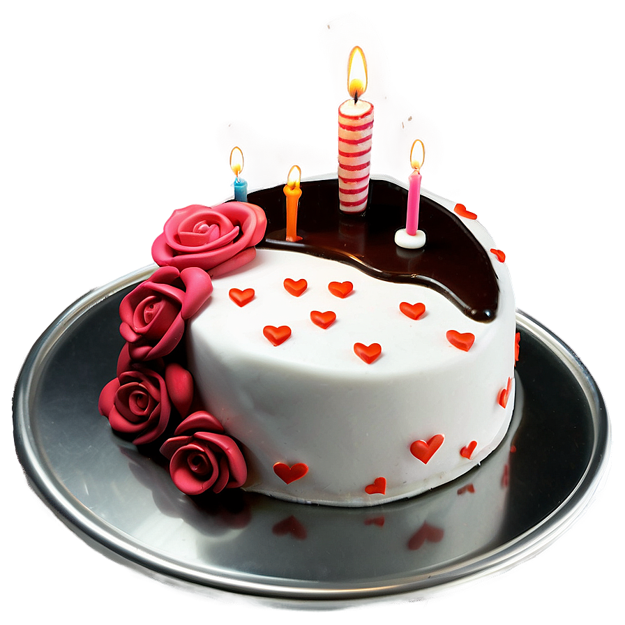 Valentines Day Love Cake Png 81 PNG image