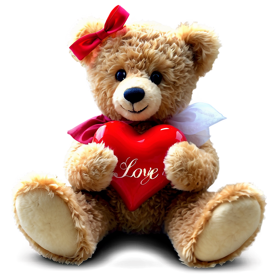 Valentines Day Teddy Bear Png 25 PNG image