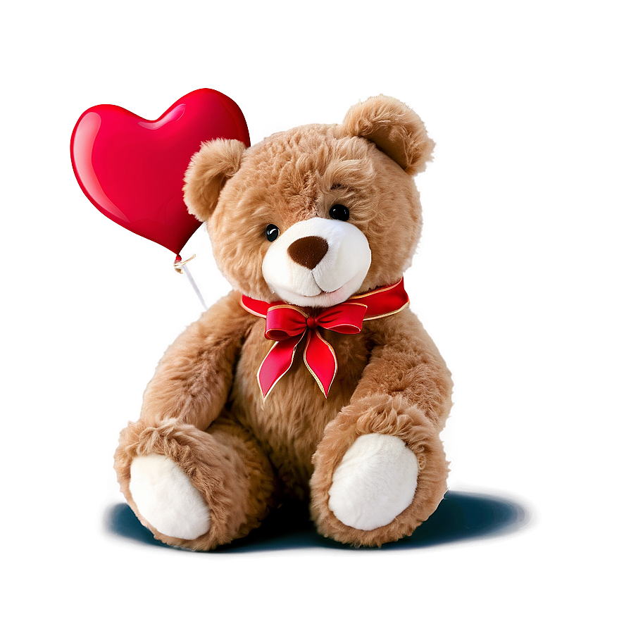 Valentines Day Teddy Bear Png Uof11 PNG image
