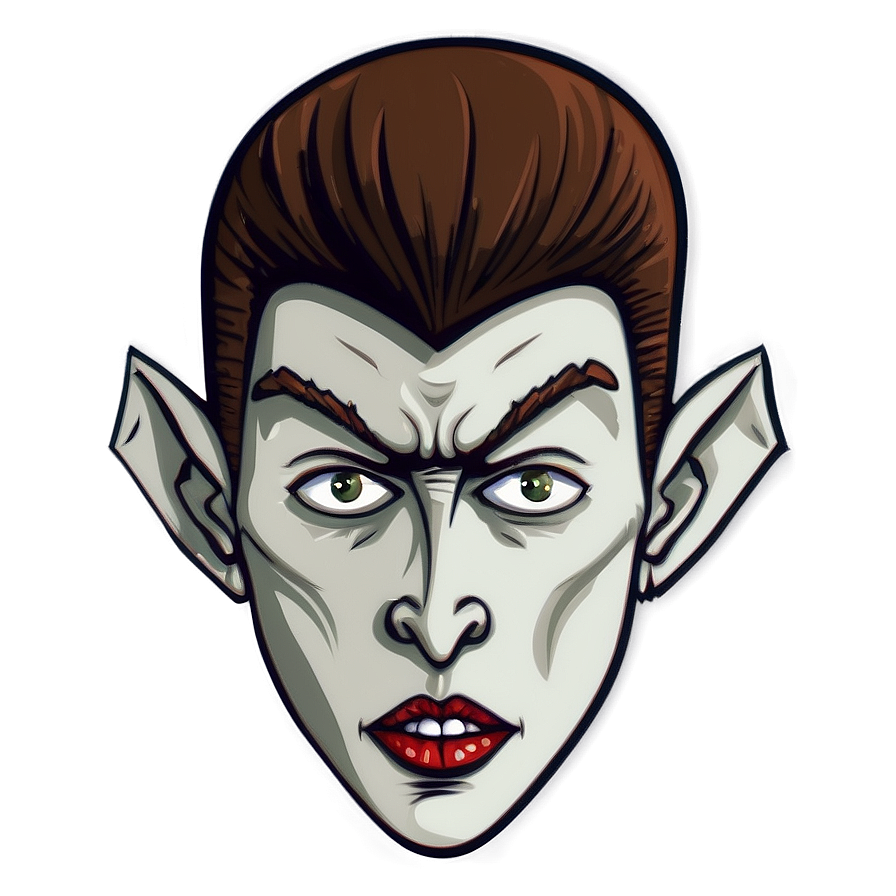 Vampire Face Cartoon Png 34 PNG image