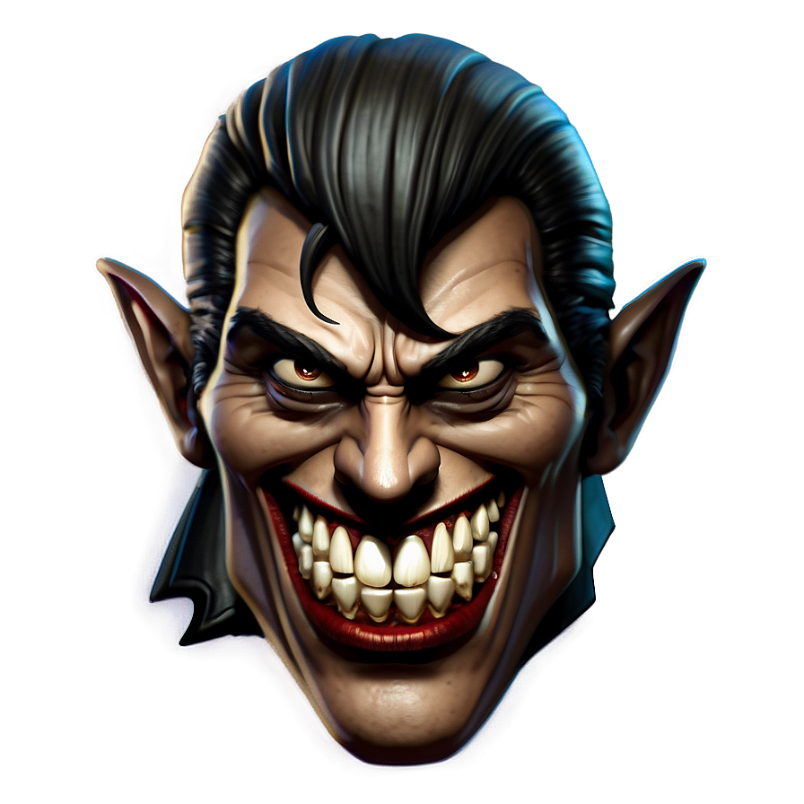 Vampire Face Cartoon Png Fhv PNG image