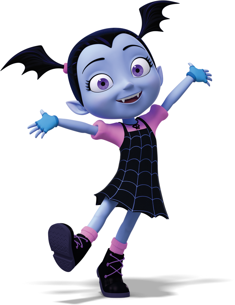 Vampirina Character Pose PNG image