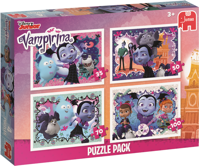 Vampirina Puzzle Pack Box PNG image