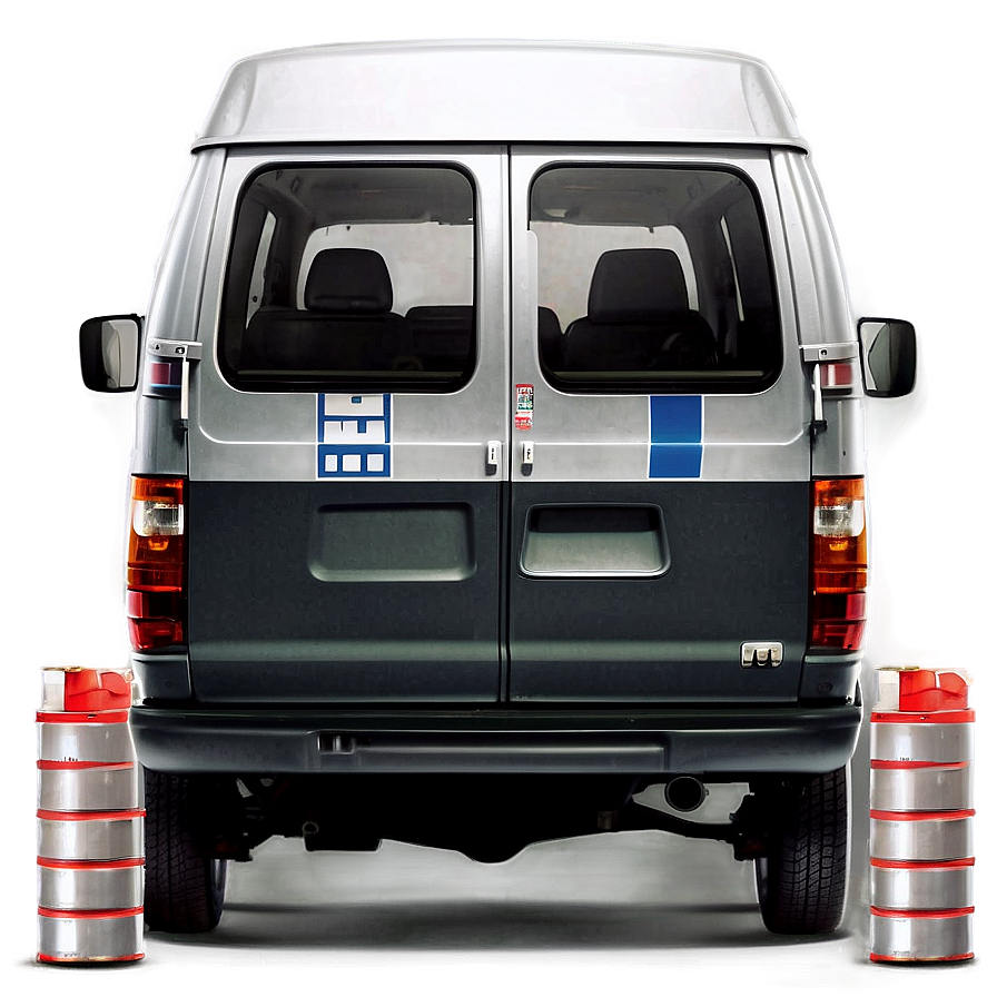 Van In City Traffic Png Gpa57 PNG image