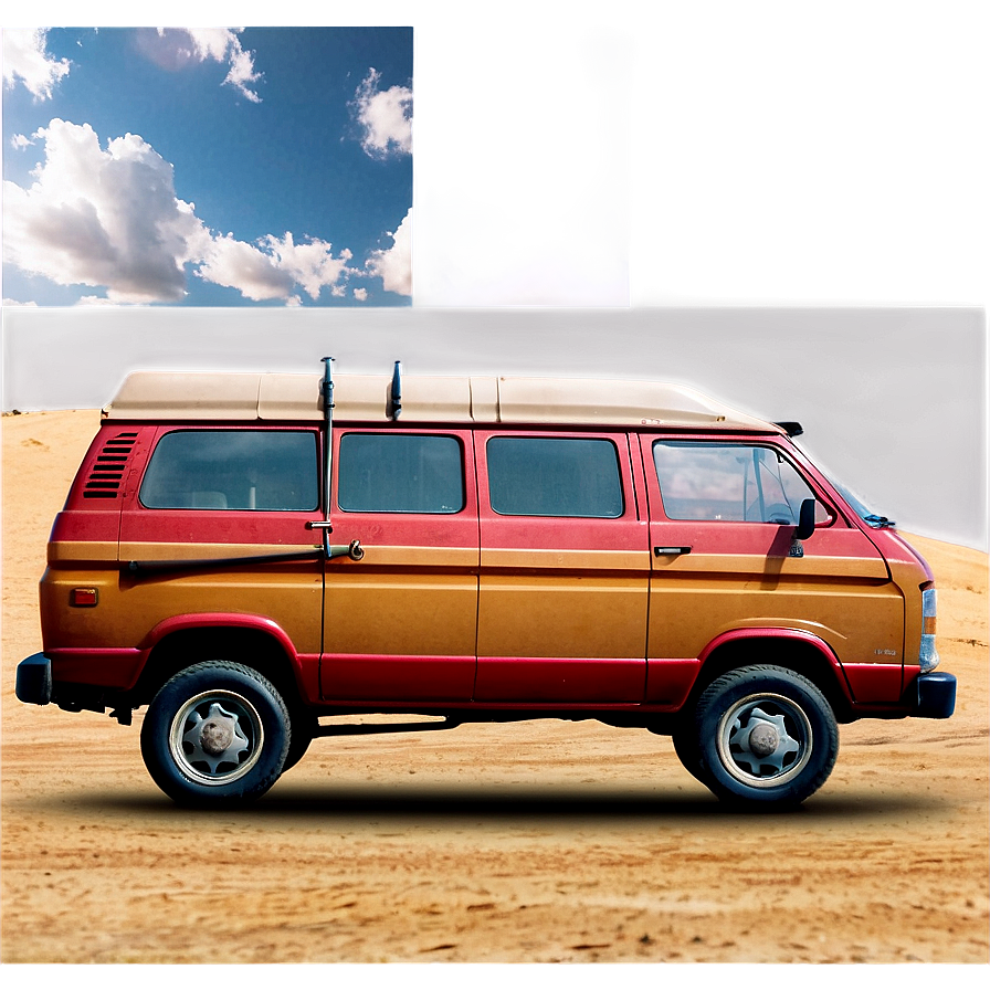 Van In Desert Landscape Png 60 PNG image