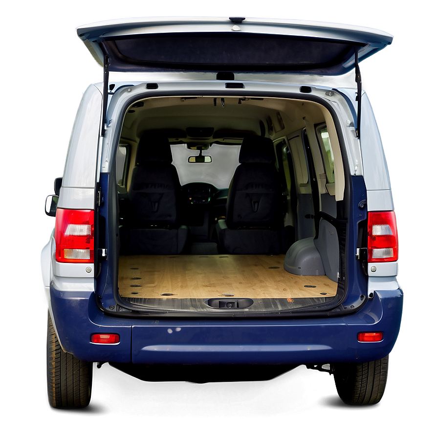 Van With Open Trunk Png Nlr PNG image