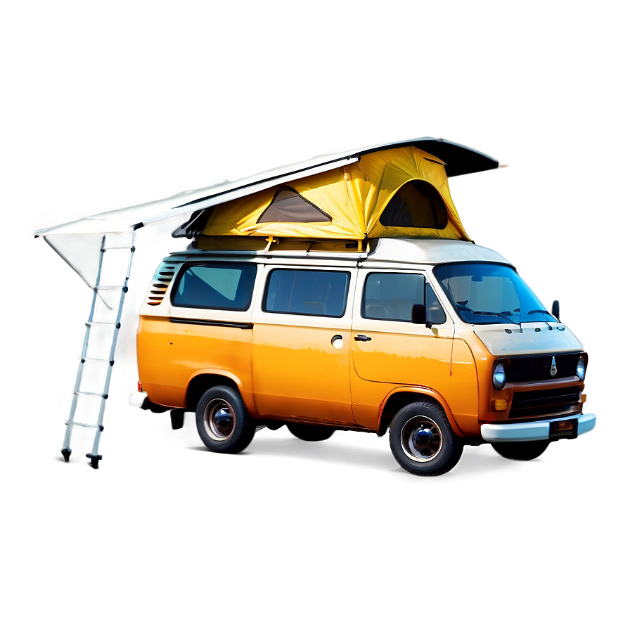 Van With Rooftop Tent Png 86 PNG image