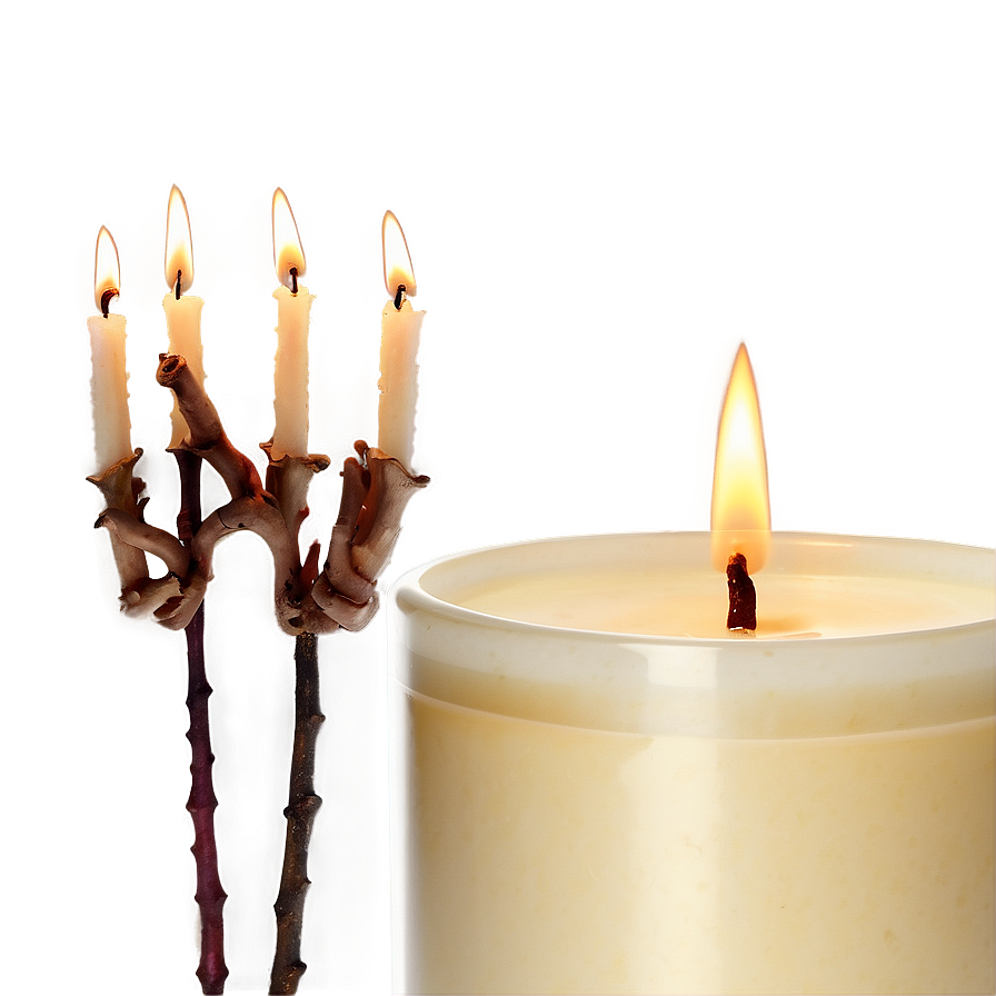 Vanilla Aroma Candle Png 45 PNG image