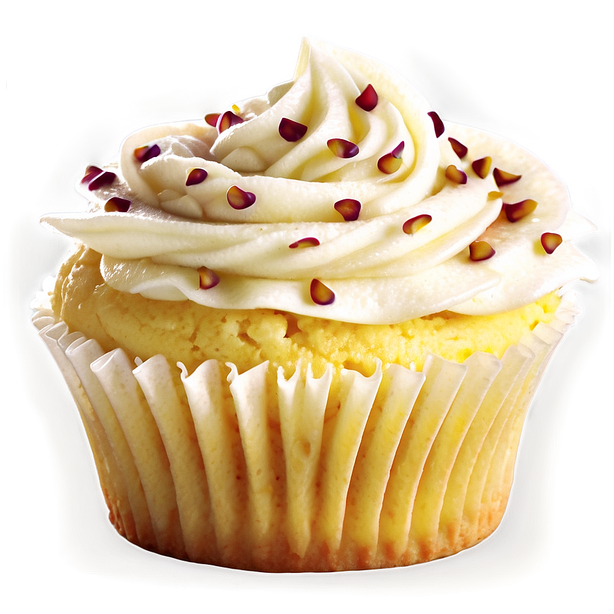 Vanilla Cupcake Png 05032024 PNG image