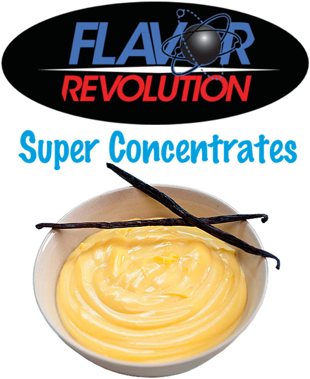 Vanilla Custard Concentrate Flavor Revolution PNG image