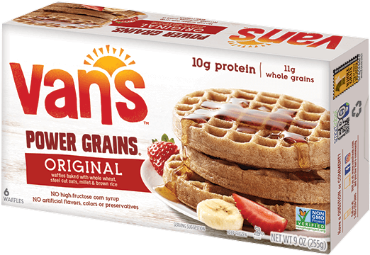 Vans Power Grains Original Waffles Box PNG image