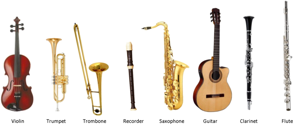 Variety_of_ Musical_ Instruments PNG image