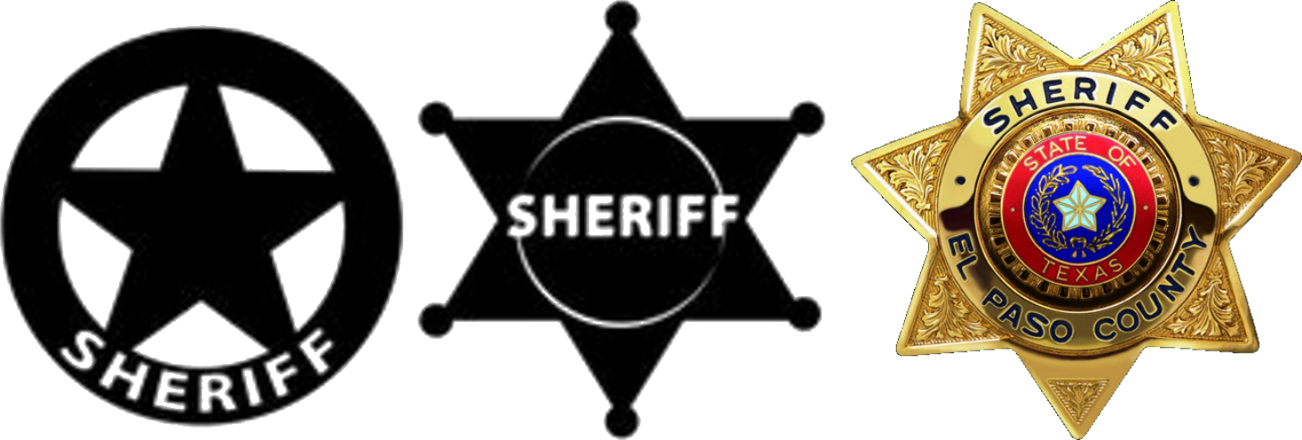 Variety_of_ Sheriff_ Badges PNG image