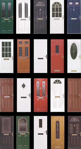 Varietyof Doors Collection PNG image