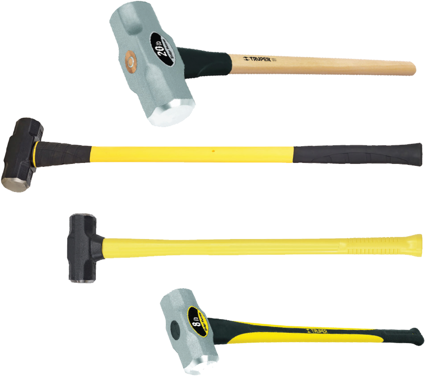 Varietyof Hammers Collection PNG image