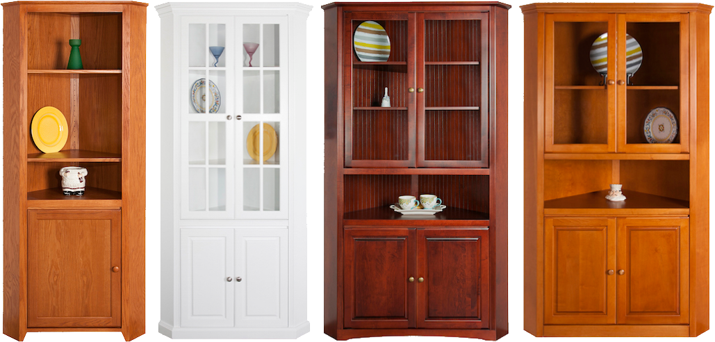 Varietyof Wooden Cupboards PNG image