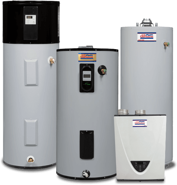 Various Home Water Heaters PNG image