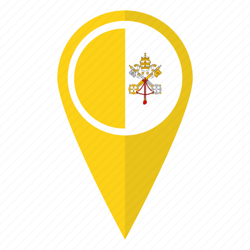 Vatican City Location Pin PNG image