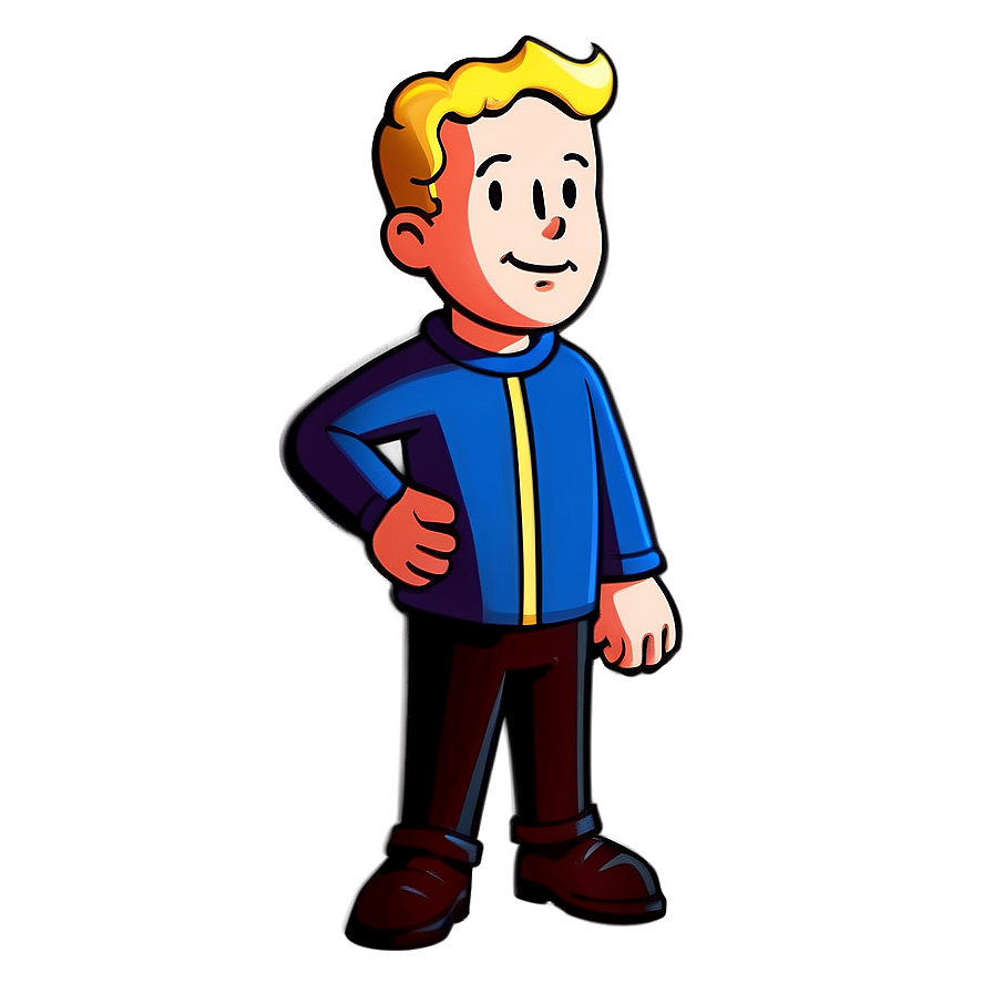 Vault Boy Fallout Apparel Png 79 PNG image