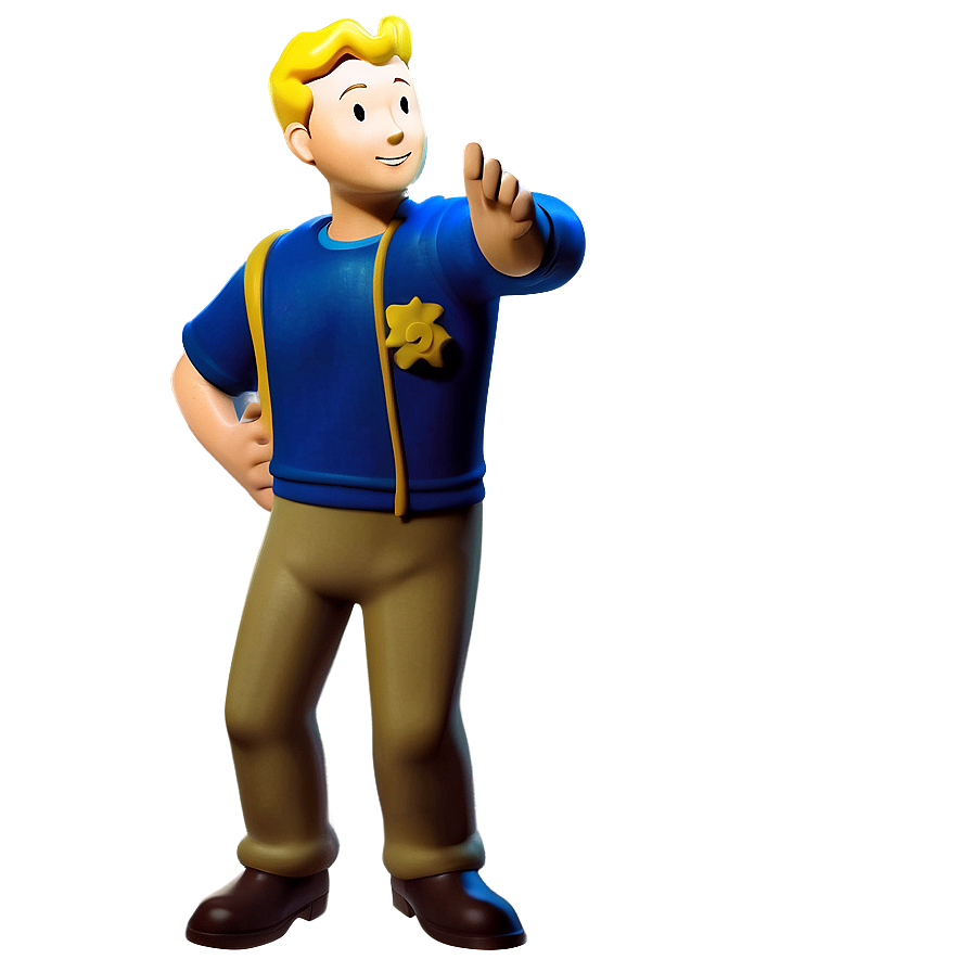 Vault Boy Fallout Series Png 06202024 PNG image