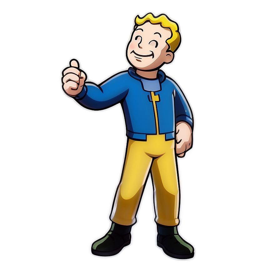 Vault Boy High Resolution Png Swh31 PNG image