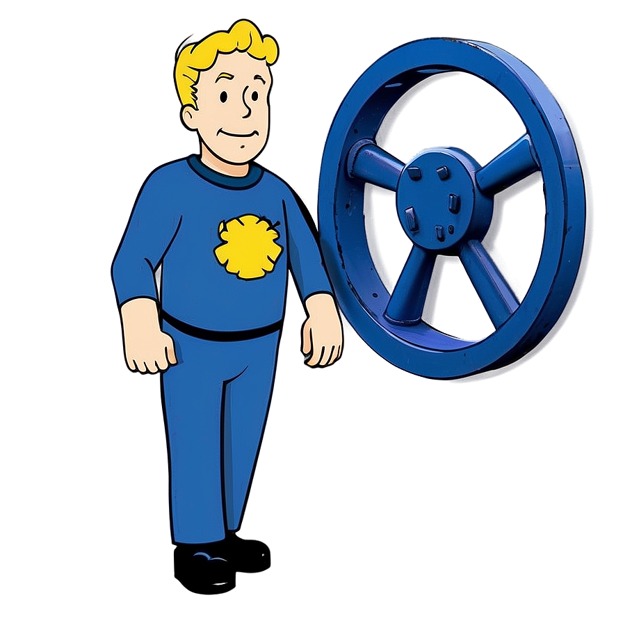 Vault Boy Illustration Png Vwo PNG image