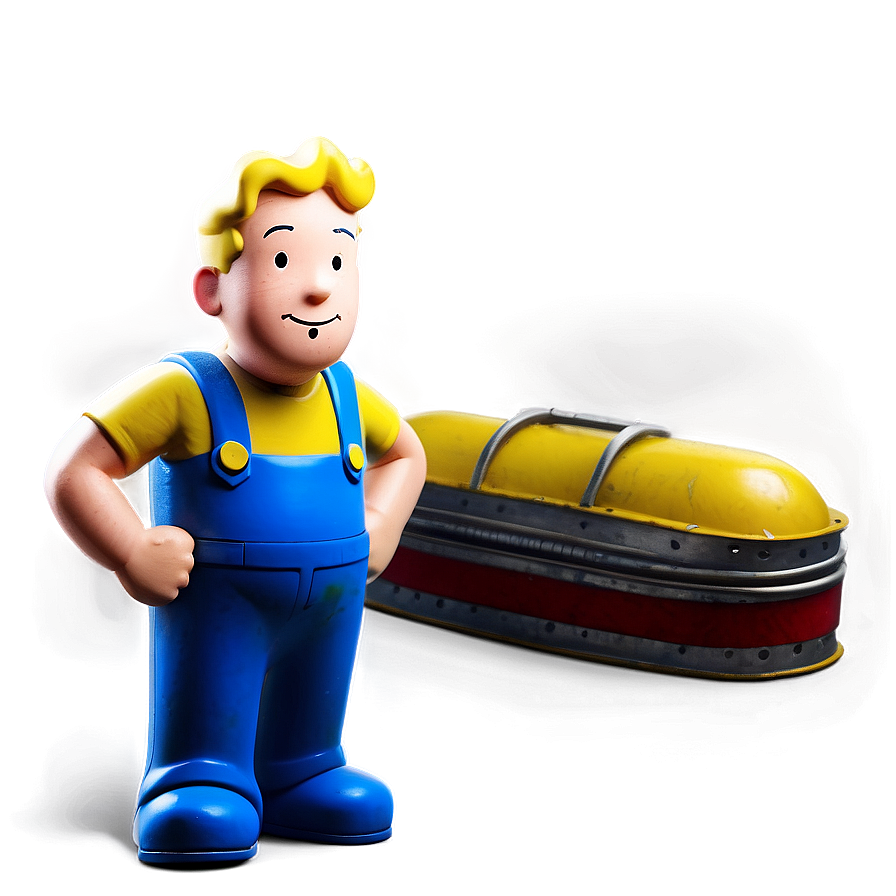 Vault Boy Official Art Png Ypk PNG image