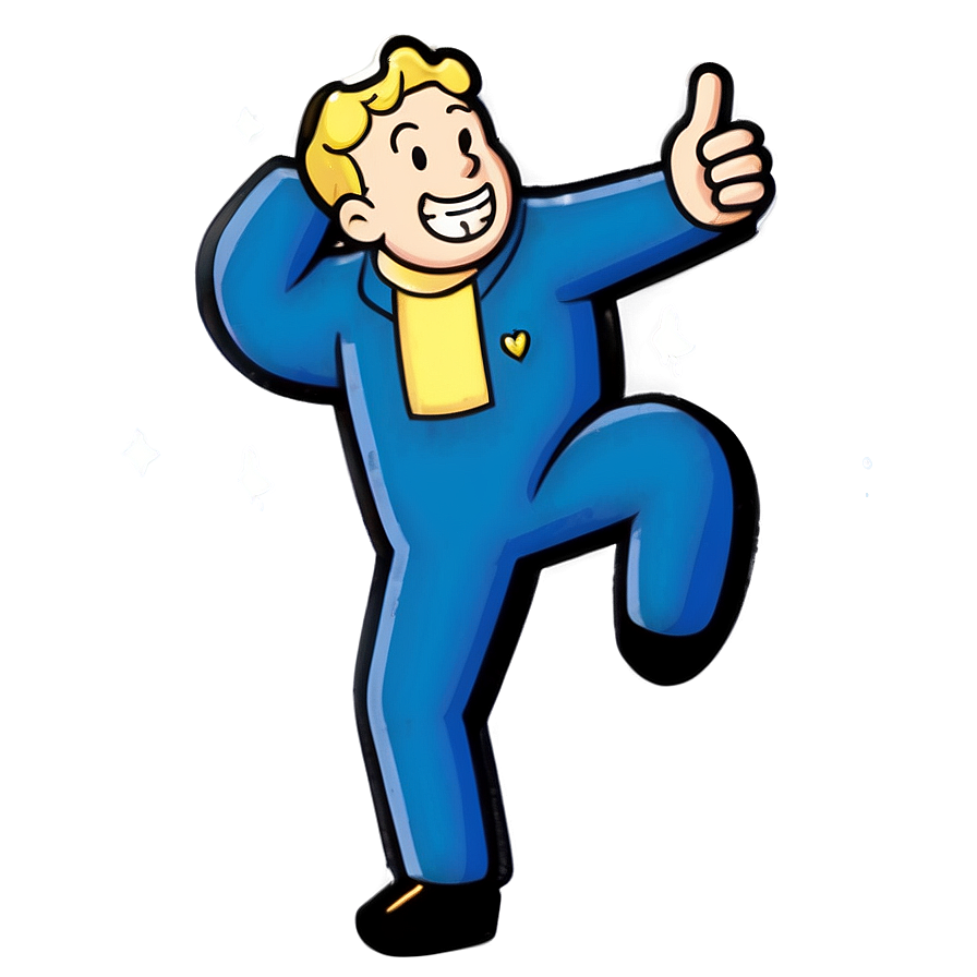 Vault Boy Promotional Art Png Sbm65 PNG image