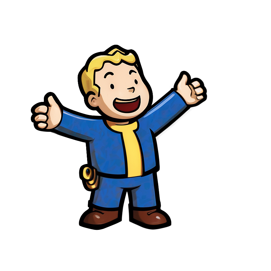 Vault Boy Video Game Icon Png 06202024 PNG image