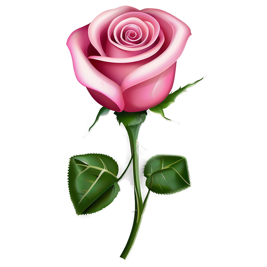 Vector Rose C PNG image