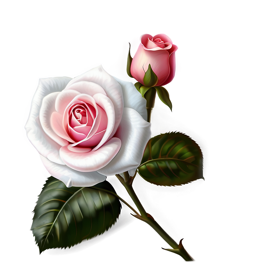 Vector Rose D PNG image