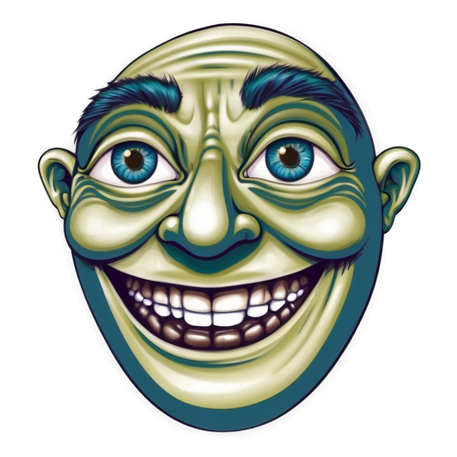 Vector Trollface Logo Png 05232024 PNG image