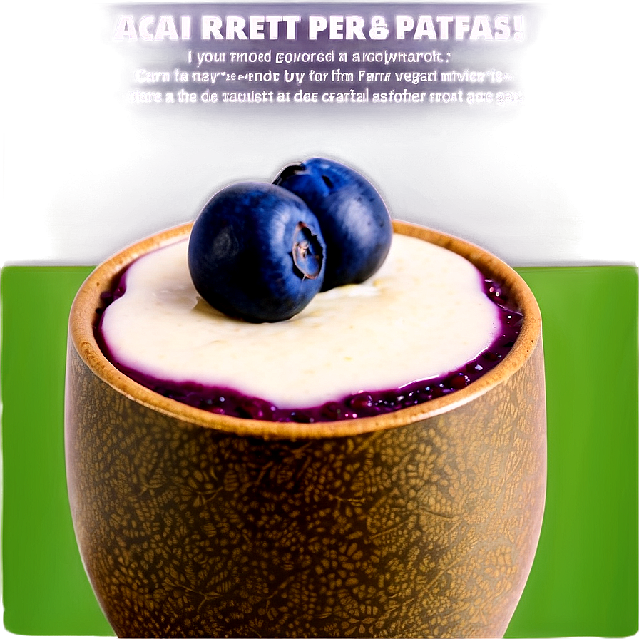 Vegan Acai Breakfast Png 06252024 PNG image