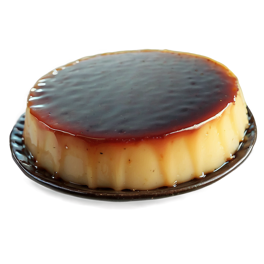 Vegan Dairy-free Flan Recipe Png 06132024 PNG image