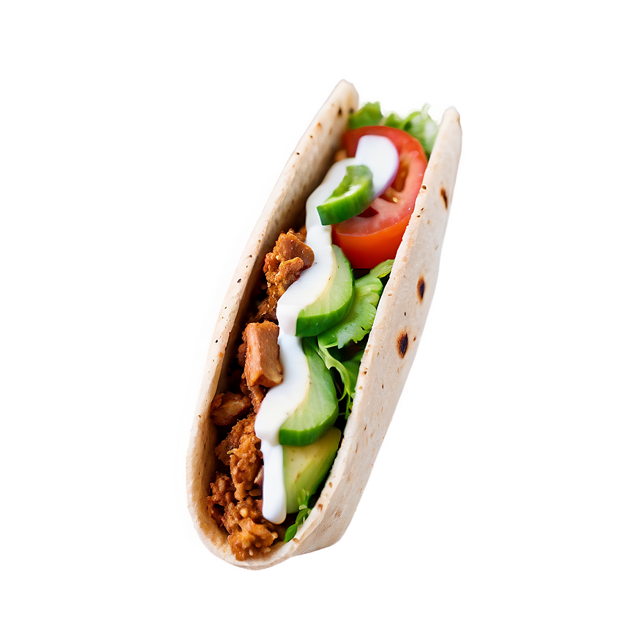 Vegan Gyro Wrap Png 6 PNG image