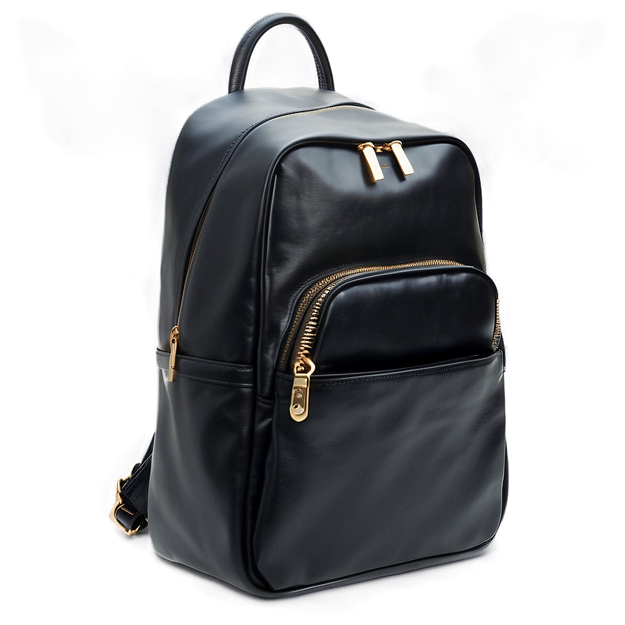 Vegan Leather Backpack Png 05252024 PNG image