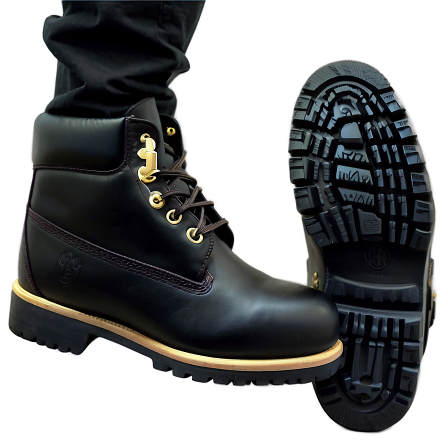 Vegan Leather Timbs Png Pbd PNG image